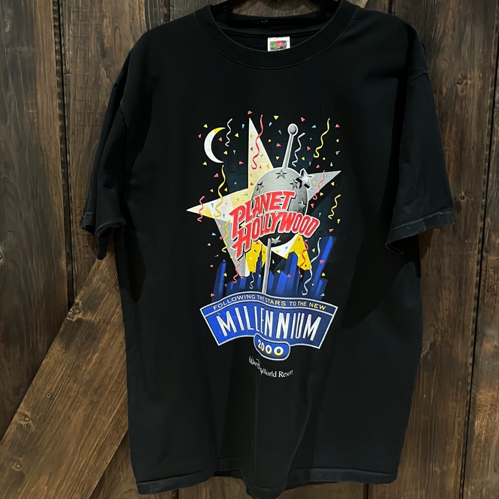 Planet Hollywood Walt Disney World Resort Millennium short sleeve t-shirt